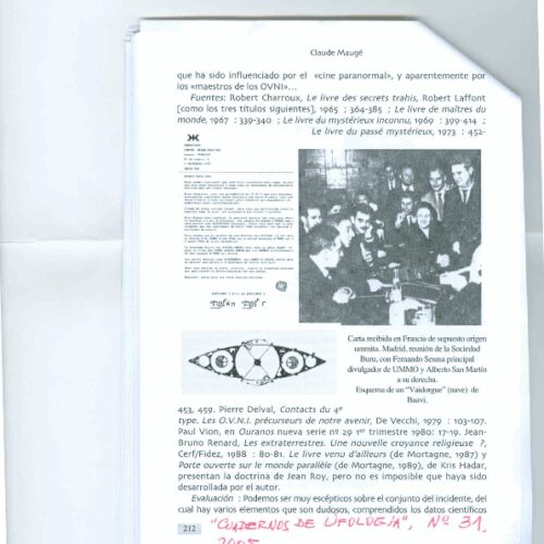 Carta Ummo anunciando aterrizaje S.J.Valderas 1 de Junio de 1967 - Imagen 1