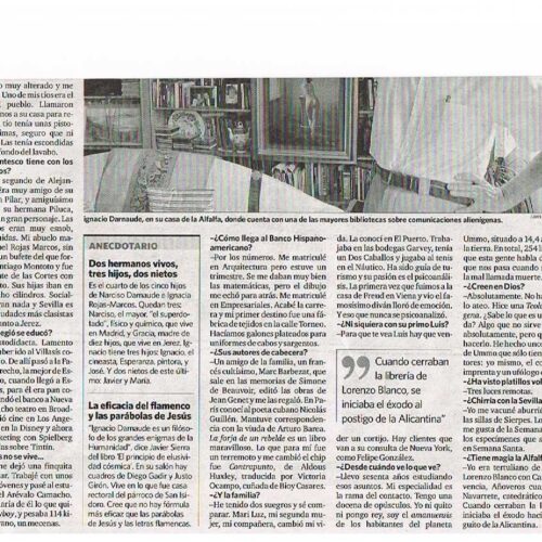 Entrevista a Ignacio Darnaude Rojas-Marcos en Diario de Sevilla el 28 de Mayo de 2011 - Imagen 3