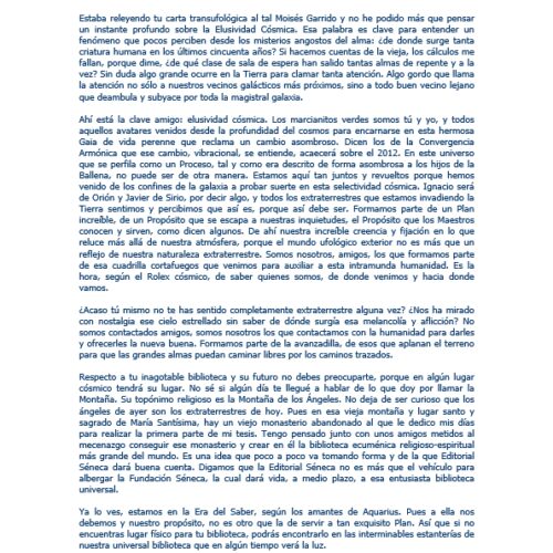 Elusividad Cósmica según Javier León (15 Enero 2007) - Imagen 1