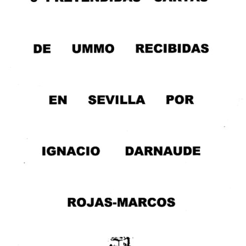 Cartas de Ummo recibidas en Sevilla por Ignacio Darnaude Rojas-Marcos - Imagen 1