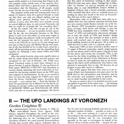 Humanoids de Creighton de Ummo en 1989 (Voronezh, RussiaFSR 1989 V34N4) - Imagen 1