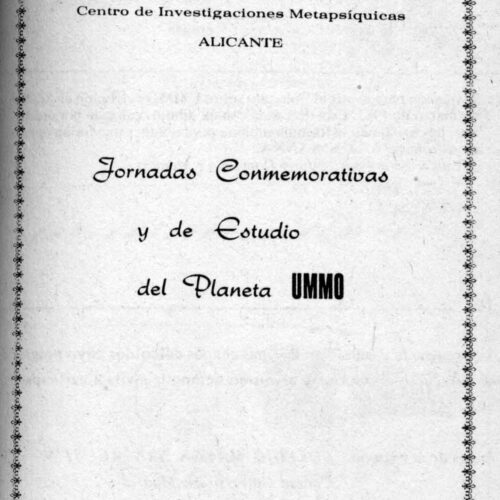 Jornadas Ummo Alicante 1980 - Imagen 1