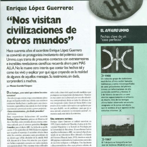 Entrevista a López Guerrero por Moises Garrido UMMO - Imagen 1