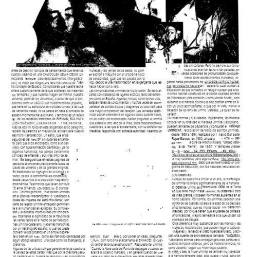 Mano cortada y Doña Margarita UMMO - Imagen 1