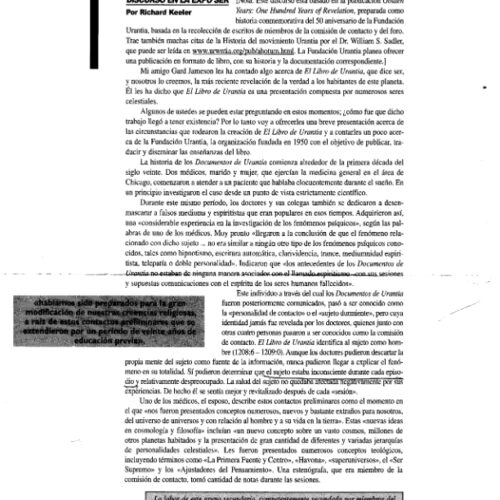 Urantia y contacto E.T. - Imagen 1