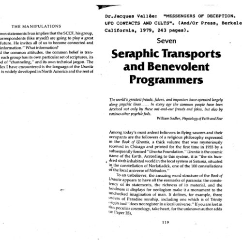 Urantia book y Jacques Vallee - Imagen 1