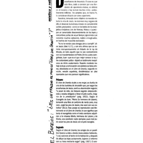 Urantia book y Manuel Barrios - Imagen 1