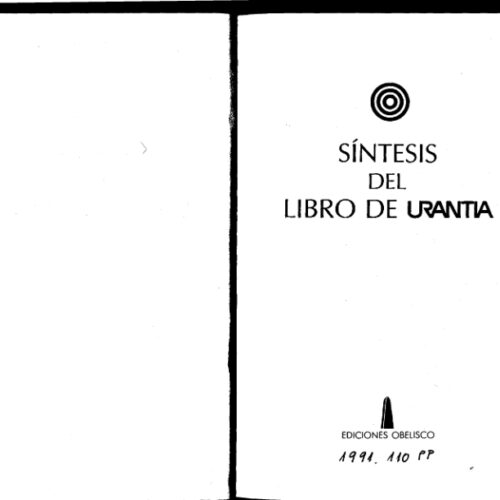 Síntesis Urantia book - Imagen 1