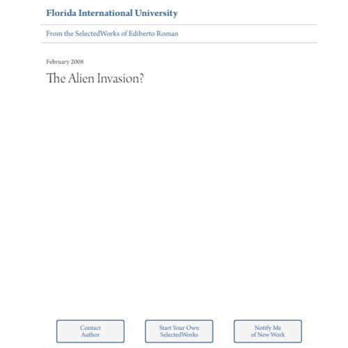 Alien invasion by Ediberto Roman - Imagen 1