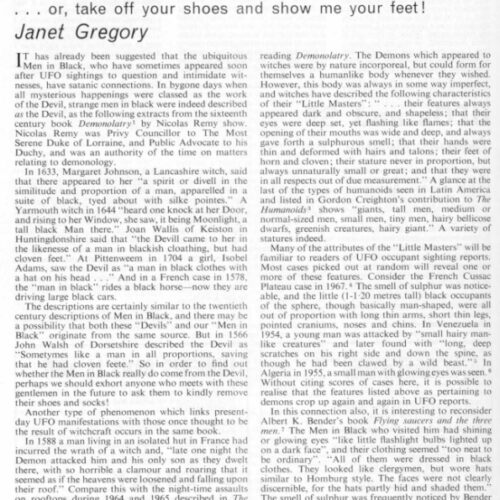 Gregory UFOs and Demon Lore FSR71V17N2 - Imagen 1