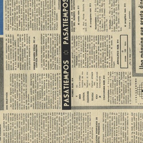 Sesma Ummo Otro planeta habitado Revista 10 Minutos 1966-1967 - Imagen 1