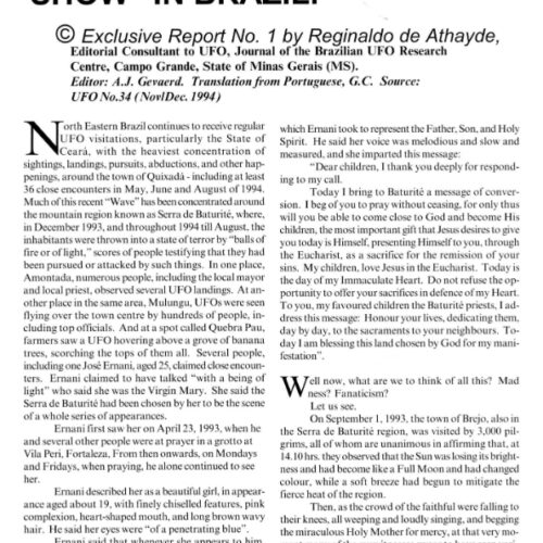 Athayde-Gevaerd,Contacts 1994,Ceara,Brazil,FSR 1995V40N4 - Imagen 1