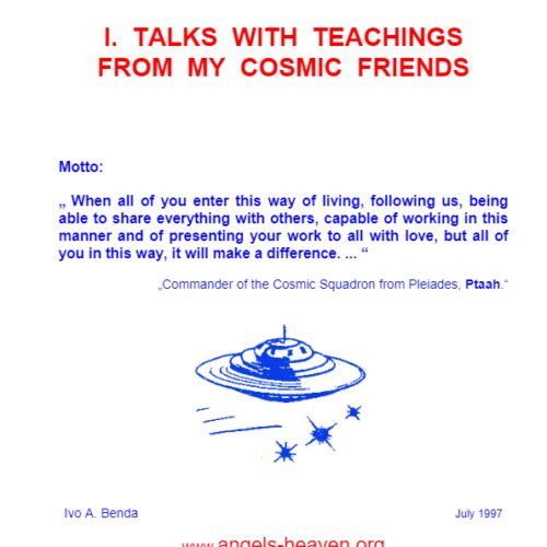 Benda,Ptaah,Teachings from my cosmic friends - Imagen 1