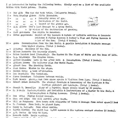Contactee Lists - Imagen 1