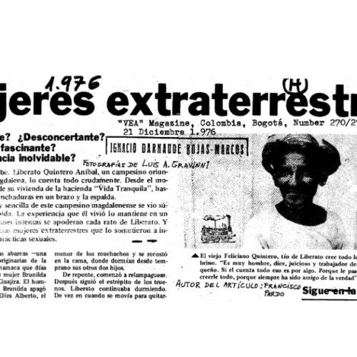 Contacto Sexual E.T.,1976,Colombia-1 - Imagen 1