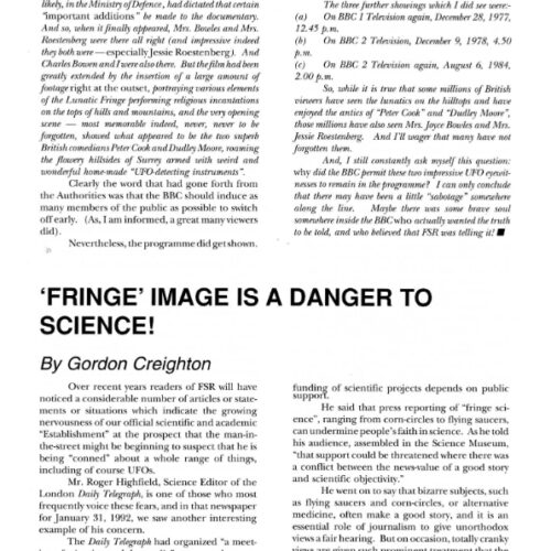 Creighton,Modern Revealed Teachings,FSR1993V38N1 - Imagen 1
