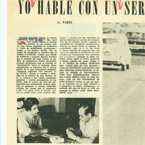 Garcia,Contacto E.T.1958,Catamarca-1 - Imagen 1