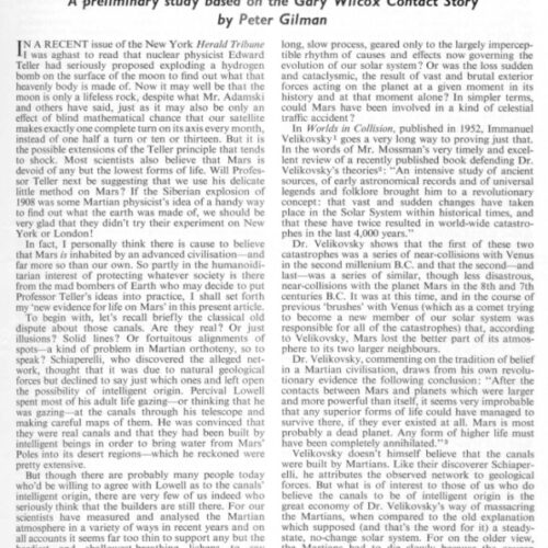 Gilman,Wilcox Contact 1964,N.Y.,FSR67V13N5 - Imagen 1