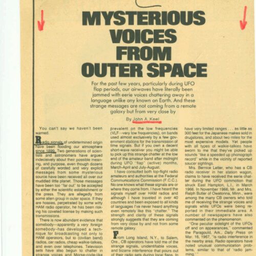 Keel,Voices from Outer Space - Imagen 1