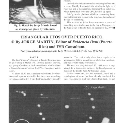 Lopez,Marleen,Contacts 1978,Puerto Rico-2,G.Creighton,FSR1999V44N3 - Imagen 1