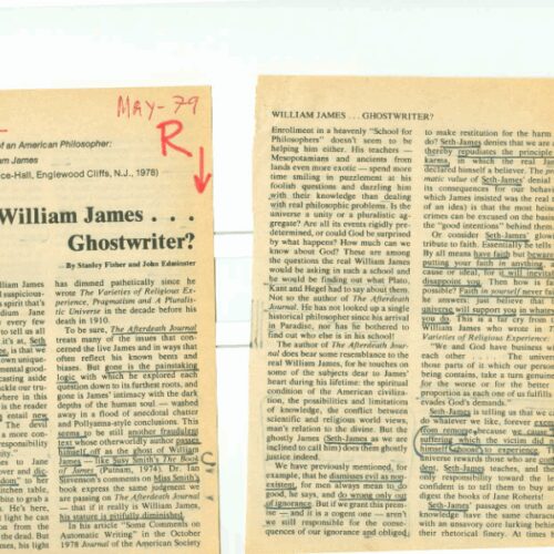 Roberts,Messages from William James - Imagen 1