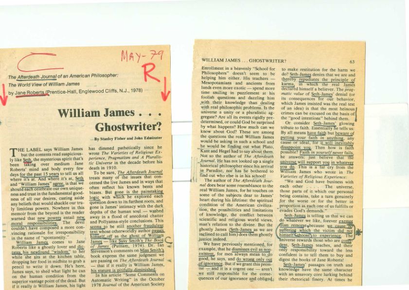 Roberts,Messages from William James-thumbnail