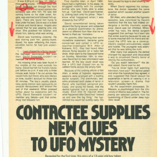 Seewaldt,Contact E.T. 1967 - Imagen 1