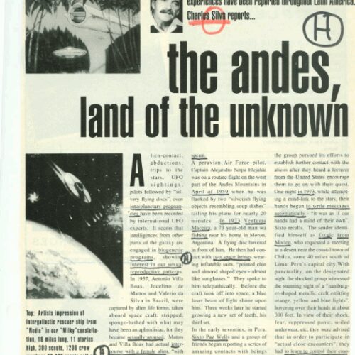 Silva,Contact 1974,Peru,Rama,Pleiades - Imagen 1