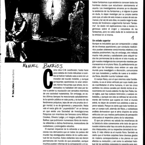 Barrios,Manuel,Hablando con los Muertos - Imagen 1