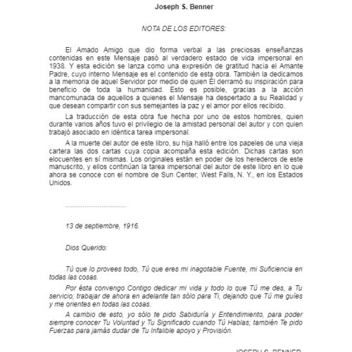 Benner,Joseph,La vida impersonal - Imagen 1
