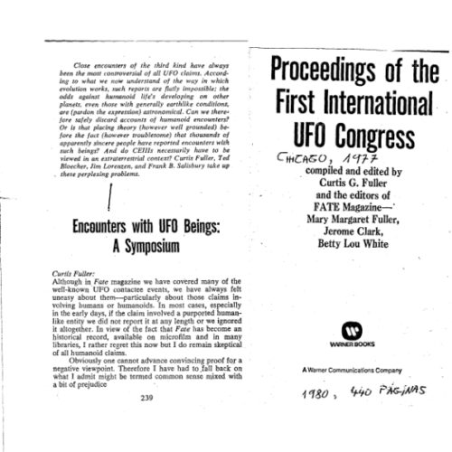 Bloecher,Ted,Close Encounters of the III Kind - Imagen 1