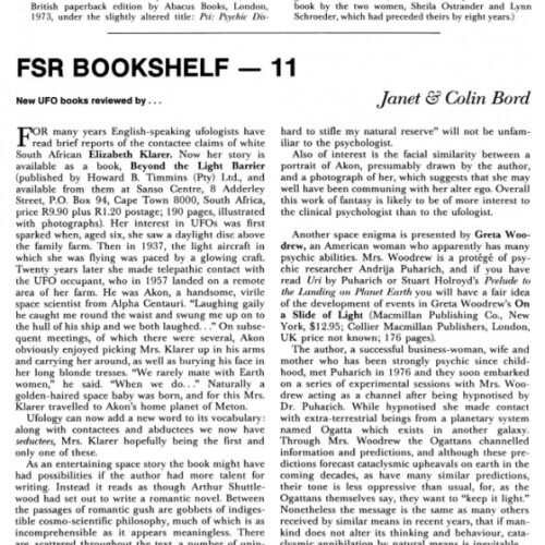 Bord,Elizabeth Klarer Contact 1957,Planet Meton,FSR81V27N3 - Imagen 1