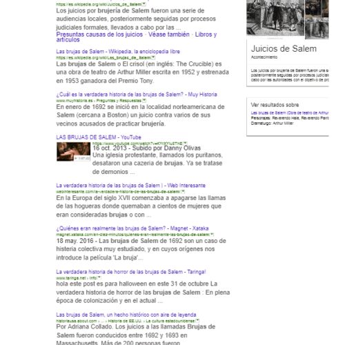 Brujas de Salem(1692) - Imagen 1