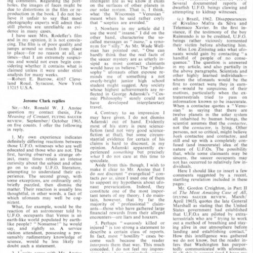 Clark,Contactees,FSR1966V12N3 - Imagen 1