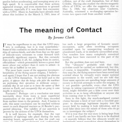 Clark,Meaning of Contact,FSR65V11N5 - Imagen 1