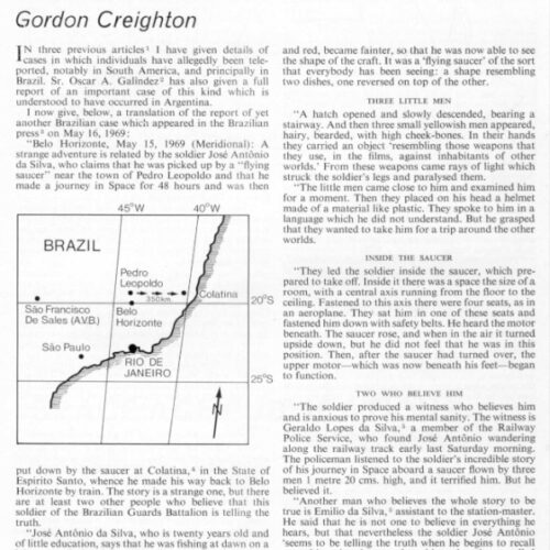 Creighton,48 hours in a UFO,1969,Brazil,FSR71V17N6 - Imagen 1