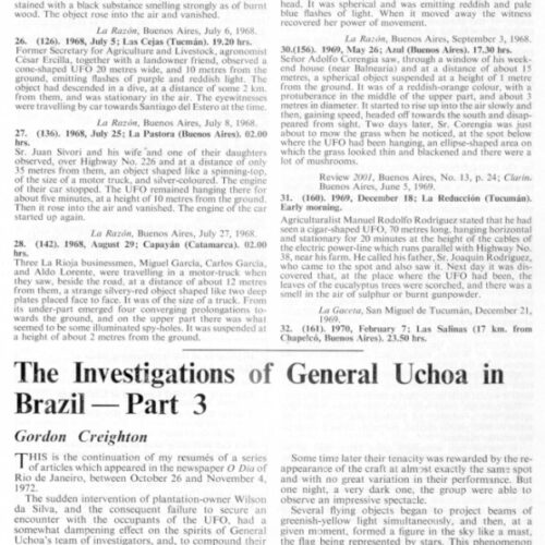 Creighton,Wilson da Silva,Contact E.T. 1972,Brazil,FSR-CH 1973 N 16 - Imagen 1