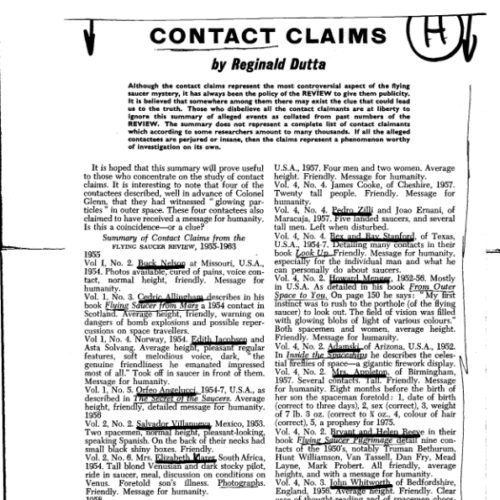 Dutta,Rex,Contact Claims - Imagen 1