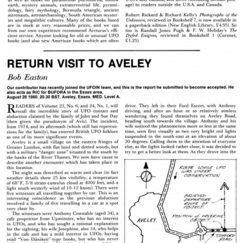 Easton,Sue Day Contact 1974,Aveley,England,FSR81V27N2 - Imagen 1