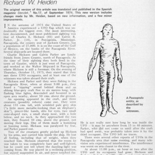Heiden,Parker-Hickson Contact 1973,Pascagoula,FSR74V20N6 - Imagen 1