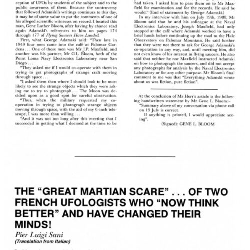 Herr,George Adamski,FSR1989V34N3 - Imagen 1