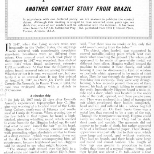 Higgins 1947 Contact,Brazil,FSR61V7N6 - Imagen 1