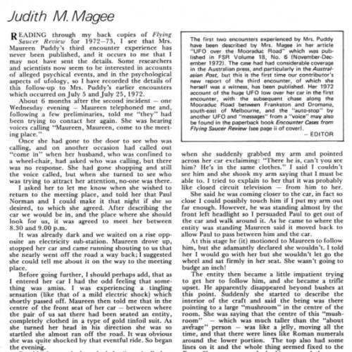 Magee,Contact 1972,Australia,FSR78V24N3 - Imagen 1