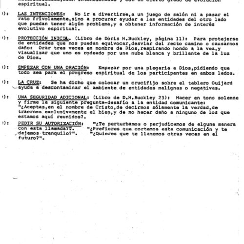 Precauciones con la Tabla Ouija - Imagen 1