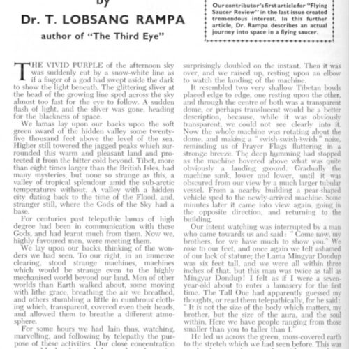 Rampa,Flying into Space,FSR1957V3N3 - Imagen 1