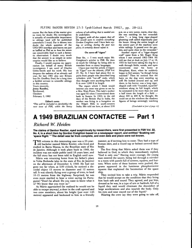 Restier,Mario,Contacto E.T.1949,Richard F.Heiden,FSR1982 V 27 N 5-thumbnail