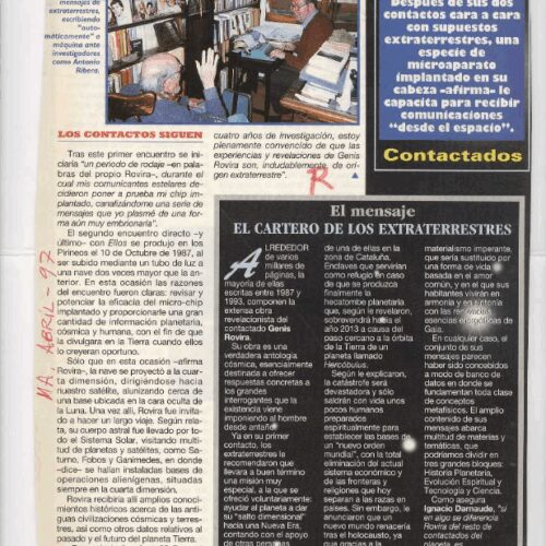 Rovira,Genis,Contacto E.T.,Tarragona - Imagen 1