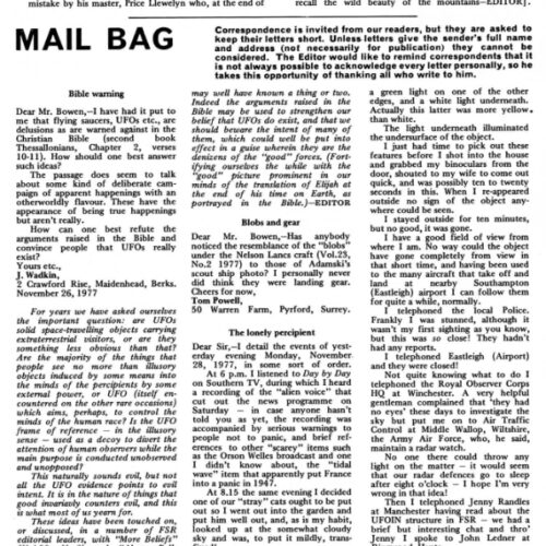 Sears,Ashtar radio message 1977,England,FSR78V23N5 - Imagen 1