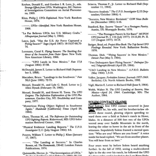 Solem, Paul. Contactee 1948 J.Clark - Imagen 1