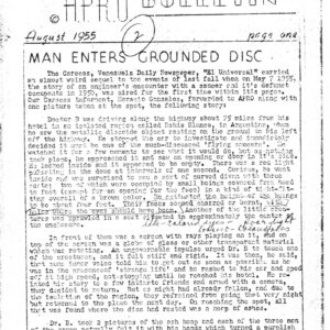 APRO Bulletin,1955,August
